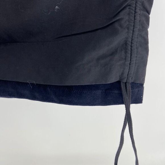 Renli Sue Womens Black Bermuda Oversized New Lagenlook Ruched Bottom Short Small - Picture 6 of 11